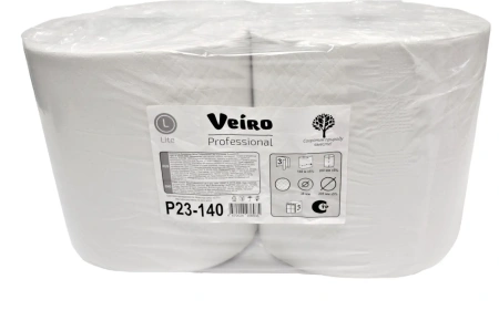 Вик: Полотенца бумажные ЦВ 3сл 140м ОМ белые СЫКТЫВКАР Lite