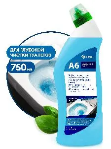 Grass: А6 750мл моющее ср-во для глубокой чистки и дезинфекции сантехники