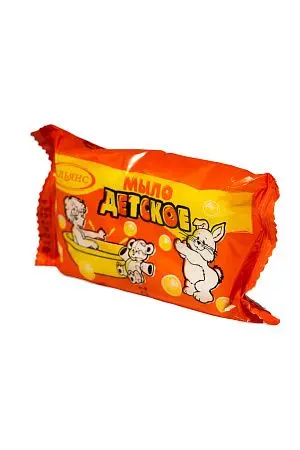 Фото №6 - Мыло туалетное: ДЕТСКОЕ 100г АЛЬЯНС в обёртке ГОСТ