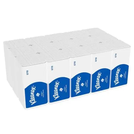 Kimberly-Clark: Полотенца бумажные Клинекс Ультра 3сл 96л 31,8х21,5см белые