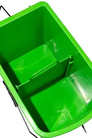 Фото №13 - Вик: Тележка 1х20 пластик с отжимом зеленая MRY
