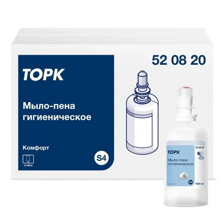 Tork: Мыло S4 пена 1л жидкое для рук ГИГИЕНИЧЕСКОЕ
