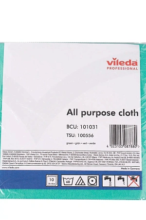 Фото №2 - Vileda: Салфетка* Универсальная 38х40см зеленый