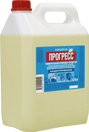 Чистящее средство: ПРОГРЕСС 5л универсальный концентрат твердая канистра