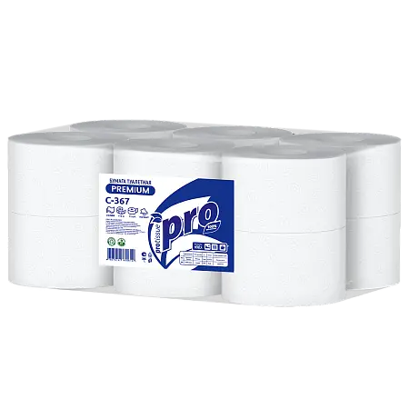 Фото №2 - Вик: Бумага туалетная ЦВ 2сл 112м 100% целлюлоза с перфорацией белая PROtissue