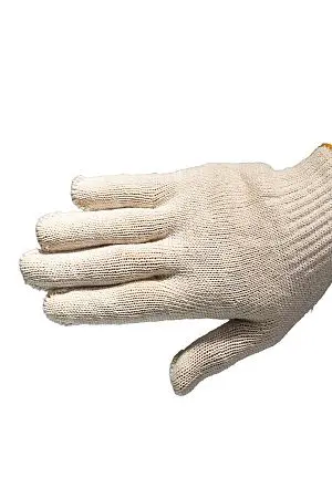 Фото №8 - Перчатки: х/б вязаные 5-ти ниточные белые