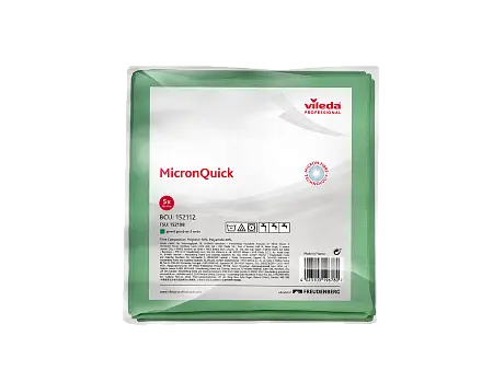 Фото №5 - Vileda: Салфетка* МикронКвик 40х38см зеленый