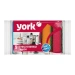 Превью №4 - Губки,скрабы: для посуды YORK Maxi 9х7х4.3 проф /пач.=3 шт.