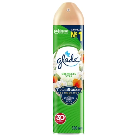 Фото №1 - Освежители воздуха: ГЛЕЙД 300мл СВЕЖЕСТЬ УТРА