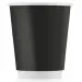 Превью №1 - Одноразовая продукция: Стакан бумажный 250мл 2сл d=80мм черный /кор=25 шт.