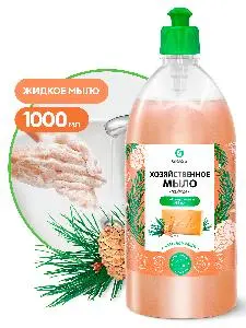 Grass: Мыло жидкое хозяйственное 1л с маслом кедра
