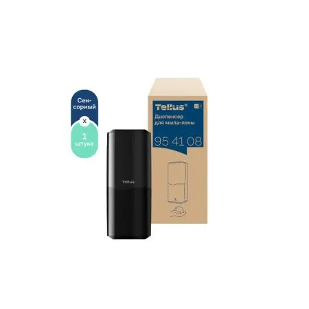ТОРК: Tellus Диспенсер SC4 для мыла-пены черный СЕНСОРНЫЙ