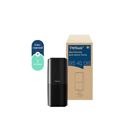 Фото №3 - ТОРК: Tellus Диспенсер SC4 для мыла-пены черный СЕНСОРНЫЙ