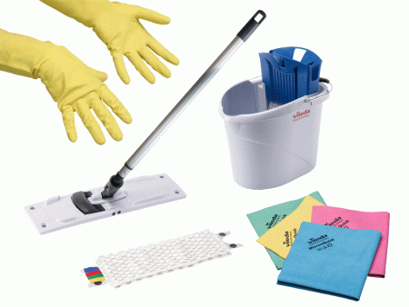 Фото №1 - Vileda: УльтраСпид Набор Мини Комплекс голубой