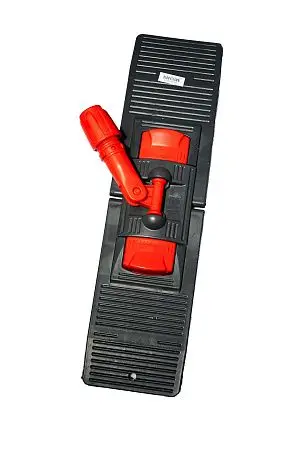 Фото №2 - Вик: Держатель мопов 50см под карман пластик серый