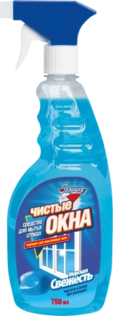Чистящее средство: ЗОЛУШКА 750мл для стекол Морская свежесть (триггер)