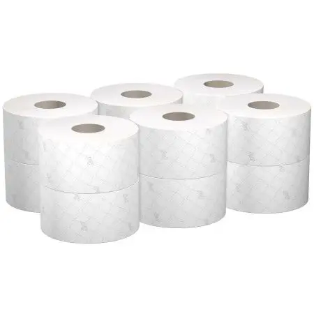 Kimberly-Clark: Бумага туалетная Скотт Контрол 2сл 204м/10,6 белая внутренняя вытяжка