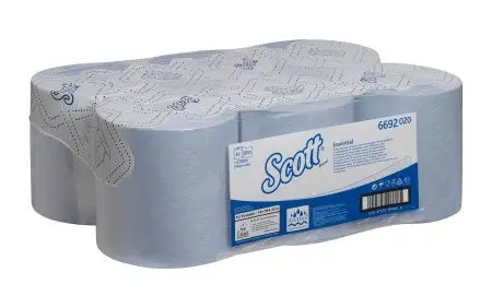 Kimberly-Clark: Полотенца бумажные Скотт Макс 1сл 350м/19 синие