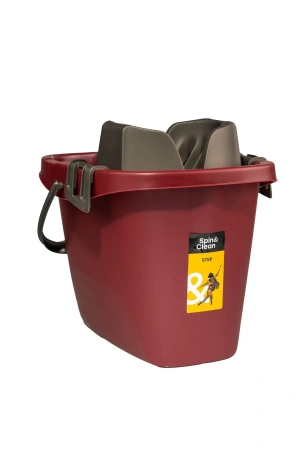 Фото №1 - Хозяйственный инвентарь: Ведро с отжимом 13л пластик МОП прямоугольное
