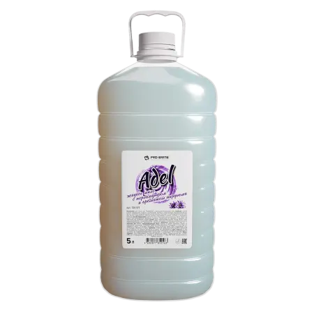 Фото №1 - Pro-Brite: Мыло жидкое Адель Парфюм 5л с перламутром ПЭТ