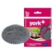 Превью №1 - Губки,скрабы: для посуды металлическая YORK Mega 40г