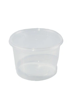 Фото №1 - Одноразовая продукция: Контейнер 500мл D=112мм круглый с крышкой /пач.=198 шт.