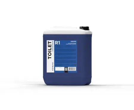 Vortex: R1 TOILET 5л кислотное моющее ср-во для сантехники концентрат тв. канистра