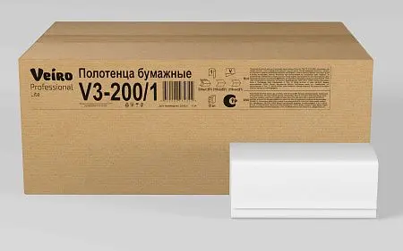 Фото №4 - Вик: Полотенца бумажные V 1сл 200л 21х23 белые СЫКТЫВКАР Lite