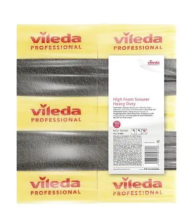 Фото №4 - Vileda: Губка 7х15см (черн.абразив)