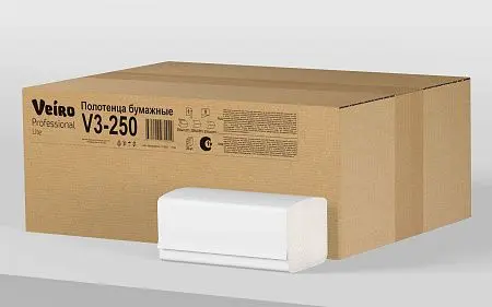Фото №6 - Вик: Полотенца бумажные V 1сл 250л 21х23 белые СЫКТЫВКАР Lite