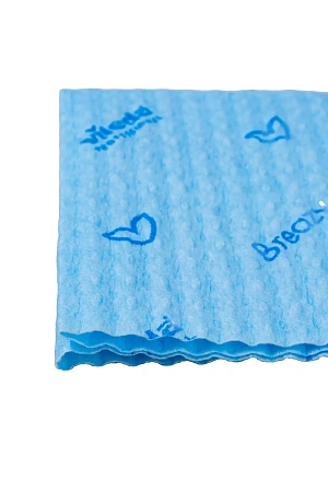 Фото №8 - Vileda: Салфетка Бризи 35,5x35см голубая