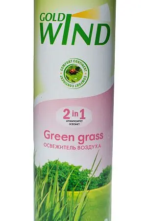 Фото №2 - Освежители воздуха: ГОЛД ВИНД 300 мл СВЕЖЕСКОШЕНАЯ ТРАВА