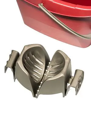 Фото №8 - Хозяйственный инвентарь: Ведро с отжимом 13л пластик МОП прямоугольное