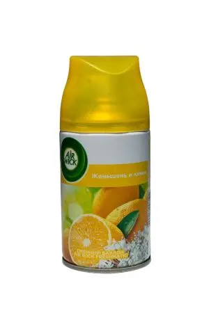 Фото №1 - Освежители воздуха: АИРВИК 250мл авт. (зап.блок) Лимон и женьшень