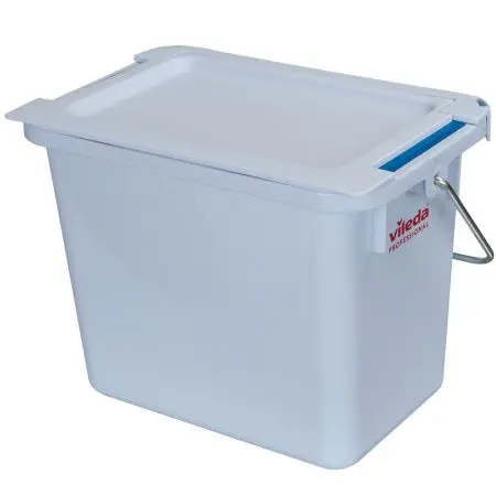 Фото №1 - Vileda: Ведро 6л с цветовым кодированием серое