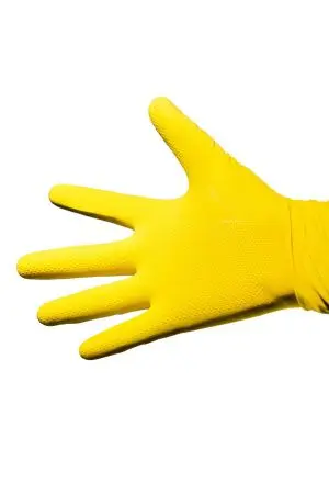 Фото №1 - Перчатки: резиновые латексные MITRA L с хлопковым напылением