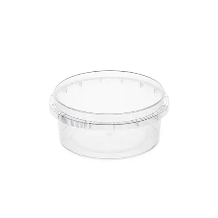 Одноразовая продукция: Контейнер 180мл круглый с крышкой /пач.=160 шт.