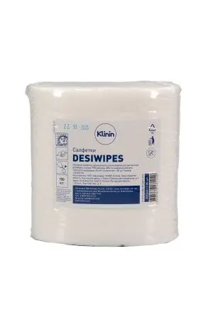 Klinin: Салфетки из нетканого материала для диспенсера DesiWipes /рул.=100 шт.
