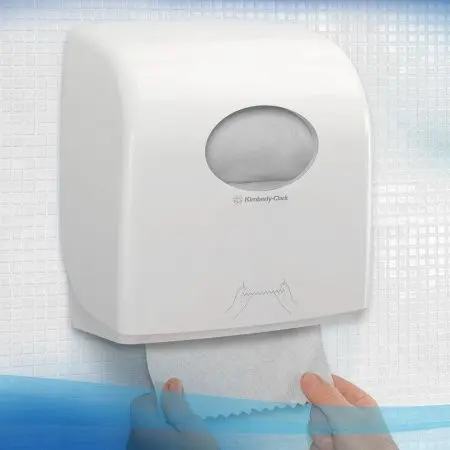 Kimberly-Clark: Полотенца бумажные Скотт Макс 1сл 350м/19 белые