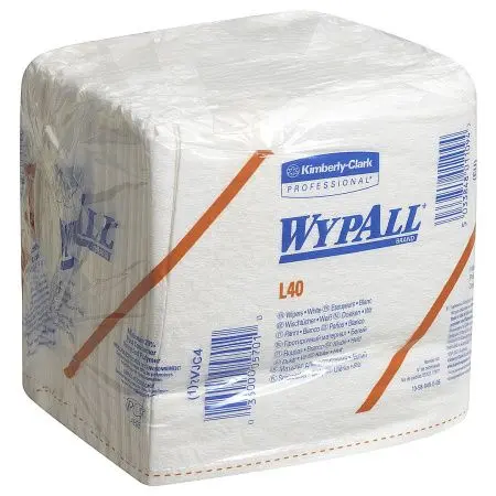 Kimberly-Clark: Салфетки Вайпол L40 1сл 33х32см белые /пач.=56 шт.
