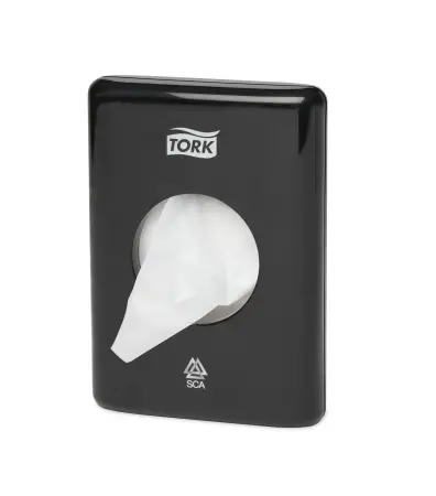 Tork: Диспенсер B5 для гигиенических пакетов черный