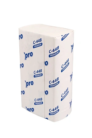 Фото №6 - Вик: Полотенца бумажные W 3сл 150л 21,5х32см 100% целлюлоза белые PROtissue