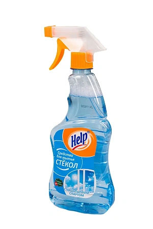 Фото №5 - Чистящее средство: ХЭЛП 500мл для стекол (триггер) с нашат. спиртом