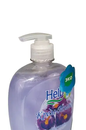 Фото №3 - Мыло жидкое: ХЭЛП 500г крем-мыло с антибактериальным эффектом ФИАЛКА с дозатором
