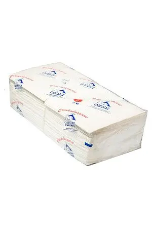 Фото №3 - Бумажные салфетки: столовые 1сл 250листов 33х33 Сыктывкар ROSHY белые