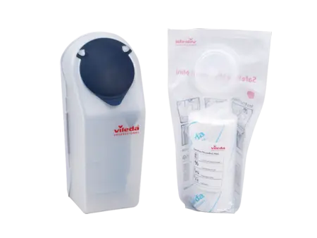Фото №1 - Vileda: Диспенсер СейфПлюс Мини (с крышкой)