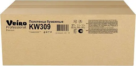 Фото №7 - VEIRO: Полотенца бумажные W 2сл 150л 32х21,6см Premium белые