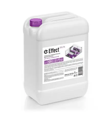 Фото №1 - Effect: ДЕЛЬТА-401 5л для мытья поверхностей высокопенное универсальное