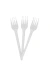 Превью №1 - Одноразовая продукция: Вилка столовая 165мм белая /пач.=100 шт.