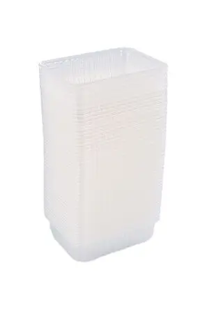 Фото №7 - Одноразовая продукция: Контейнер 750мл 179х132мм прямоугольный прозрачный Д-Полимер /пач.=50 шт.